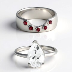 Anello in argento con Danburite (de Melo Essence)