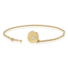 SI1 (G) Brillant-Silberarmband