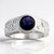 Anello in argento con Iolite del Madagascar (de Melo Essence)