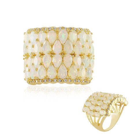 Anillo en plata con Ópalo de Welo