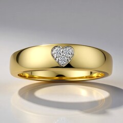 Anello in oro con Diamante SI1 (G)