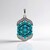 Ciondolo in argento con Turchese Sleeping Beauty