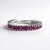 Anello in argento con Rodolite