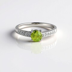 Anello in argento con Sfene