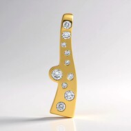 Ciondolo in oro con Diamante SI1 (G) (Annette)