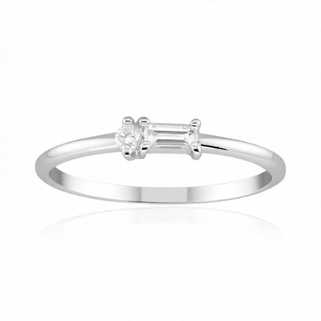 SI1 (G) Diamant-Goldring (Annette)