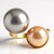 Anello in argento con Perla d'Acqua Dolce Argentata (TPC)