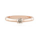 Bague en or et Diamant chocolat I1 (SUHANA)