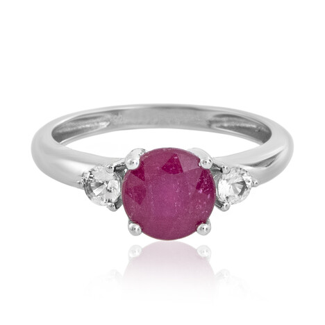 Mosambik-Rubin-Silberring