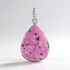 Ciondolo in argento con Cobalto Calcite (Bali Barong)