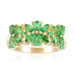 Anillo en oro con Tsavorita Kenia (de Melo Gold)
