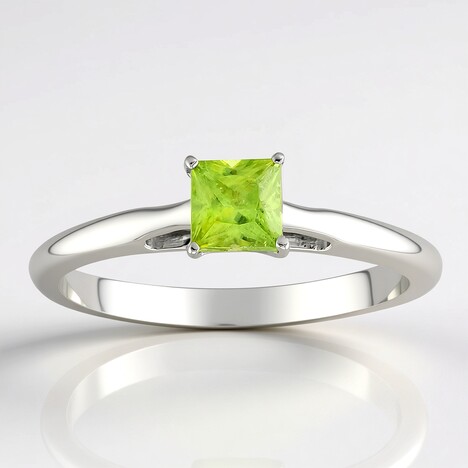 Anello in argento con Sfene