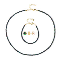 Mezezo-Opal-Silberset