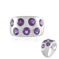 Sibirischer Amethyst-Silberring