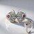 Anello in argento con Tormalina Rosa Nigeriana