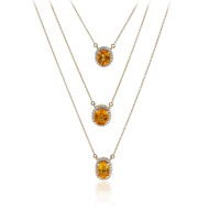 Ban Ka Cha-Oranger Saphir-Goldcollier