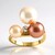 Anello in argento con Perla d'Acqua Dolce Bianca (TPC)