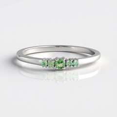Anello in argento con Alessandrite