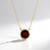 Collana in argento con Granato Mozambico (de Melo Essence)