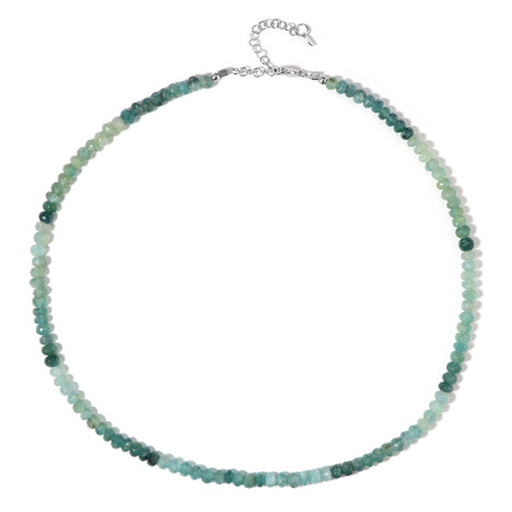 Collar en plata con Grandidierita