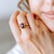Anello in oro con Rodolite (CIRARI)