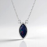 Collana in argento con Opale Mezezo