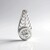 Ciondolo in oro con Zircone (Ornaments by de Melo)