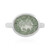 Bague en argent et Améthyste verte (MONOSONO COLLECTION)