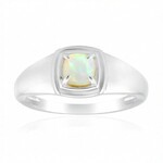 Brasilianischer Weißer Opal-Goldring