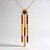 Collana in argento con Granato Mozambico