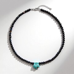 Collier en argent et Turquoise