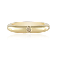 I2 Brown Diamond Silver Ring