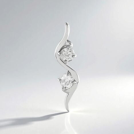 Ciondolo in argento con Zircone