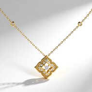 Collar en oro con Diamante I1 (H)  (CIRARI)