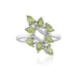 Peridot-Silberring