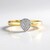Anello in oro con Diamante SI2 (H) (de Melo Gold)