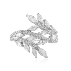 Bague en argent et Zircon