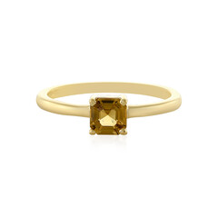 Anillo en plata con Turmalina neón de Nigeria