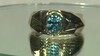 Gouden ring met een Teal Toermalijn (Rifkind 1894 Collection)