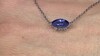 Collar en oro con Tanzanita AAA