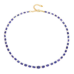 Tanzanite Silver Necklace