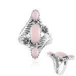 Anello in argento con Opale Rosa (Desert Chic)