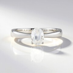 Anello in argento con Zircone (Adela Silber)