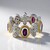 Anello in argento con Rodolite (Dallas Prince Designs)