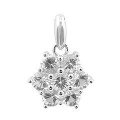 Ciondolo in argento con Danburite