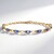 Bracciale in oro con Tanzanite AAA (CIRARI)