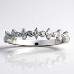 Bague en or et Diamant SI1 (H)