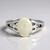 Anello in argento con Opale di Welo