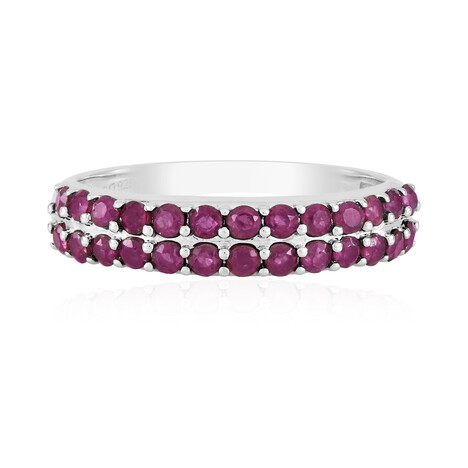 Madagascar Ruby Silver Ring