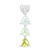 Fancy Tourmaline Silver Pendant